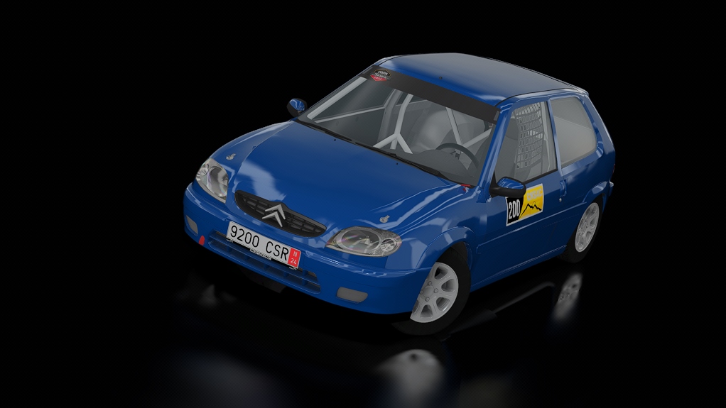 CSR MONTAÑA C13 | Citroen Saxo VTS, skin CNSAC24_200
