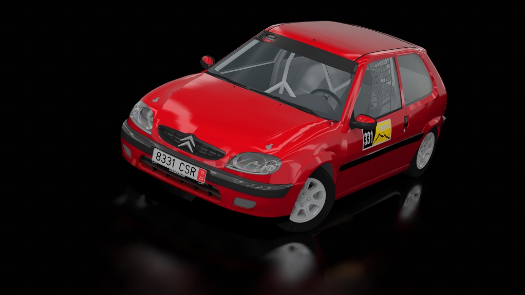 CSR MONTAÑA C13 | Citroen Saxo VTS, skin CNSAC24_331