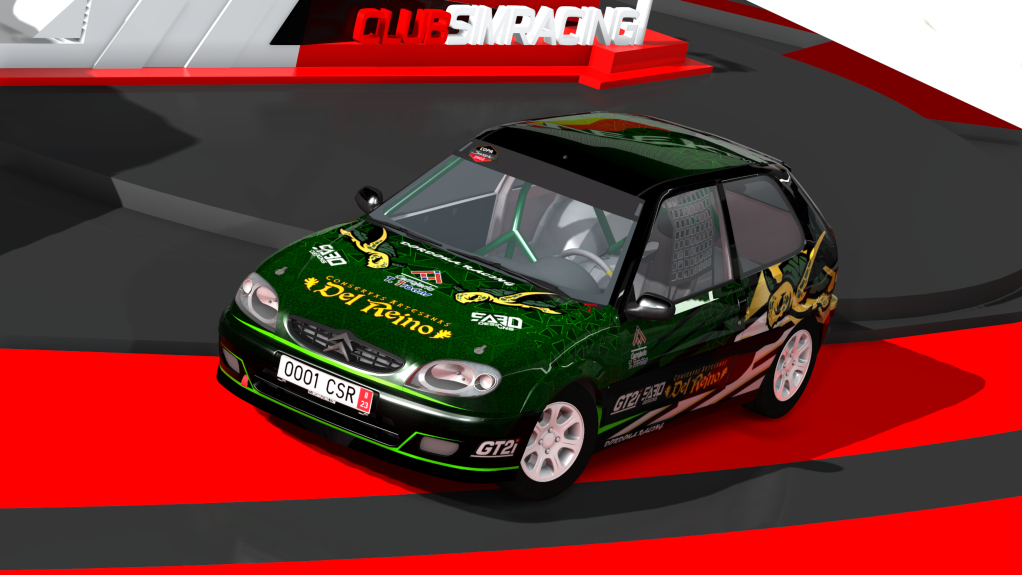 CSR MONTAÑA C13 | Citroen Saxo VTS, skin CNSAC_001