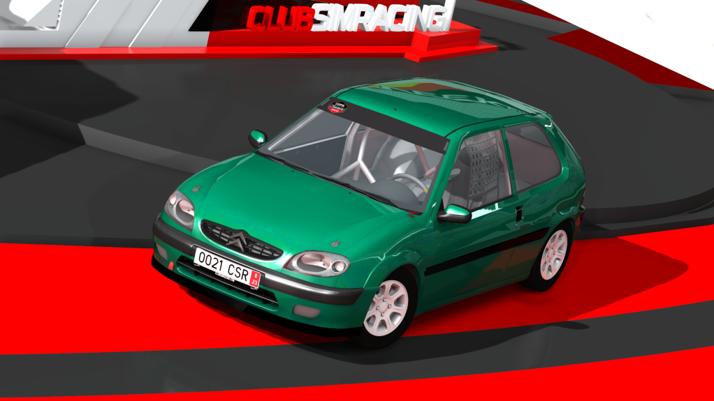 CSR MONTAÑA C13 | Citroen Saxo VTS, skin CNSAC_021