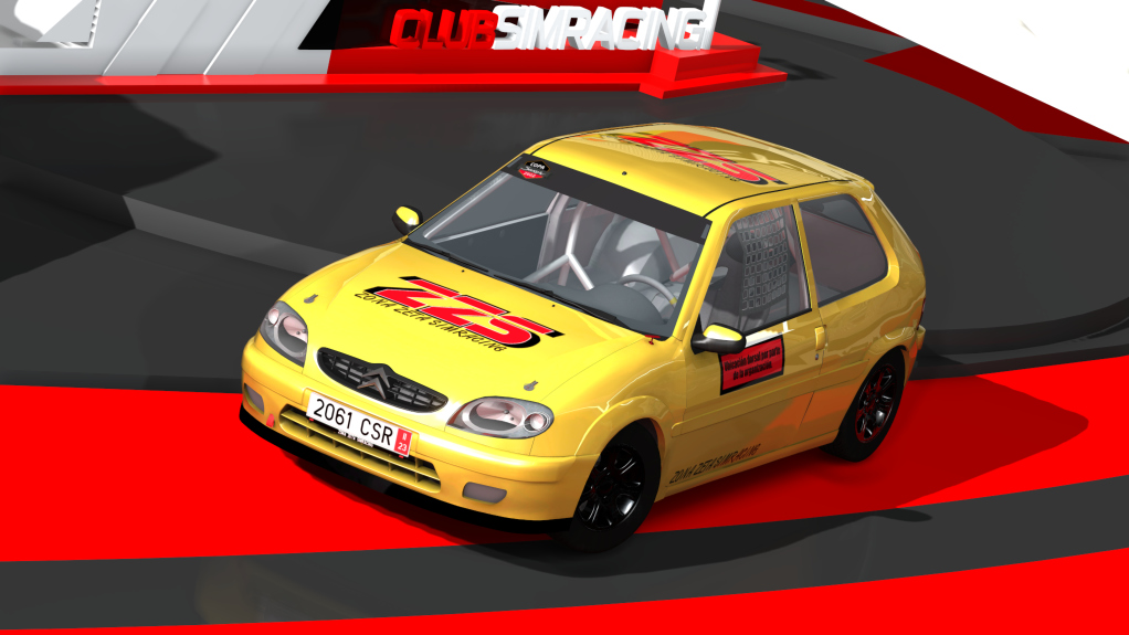 CSR MONTAÑA C13 | Citroen Saxo VTS, skin CNSAC_061
