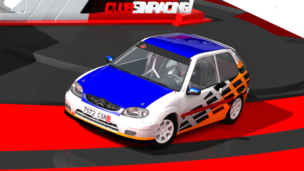 CSR MONTAÑA C13 | Citroen Saxo VTS, skin CNSAC_072