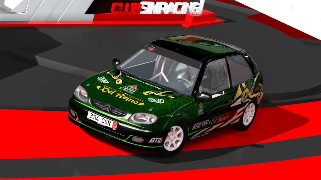 CSR MONTAÑA C13 | Citroen Saxo VTS, skin CNSAC_114
