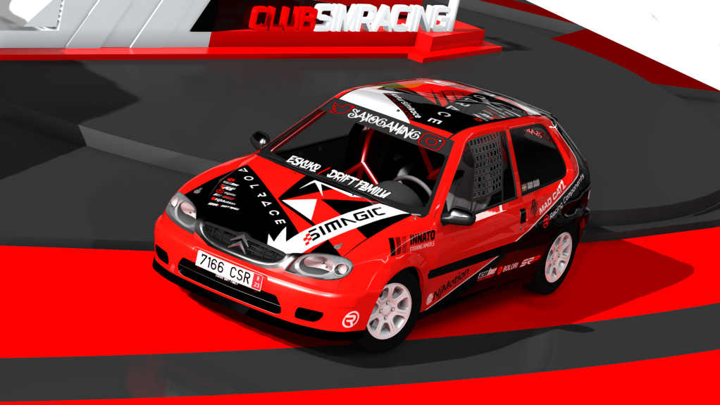 CSR MONTAÑA C13 | Citroen Saxo VTS, skin CNSAC_166