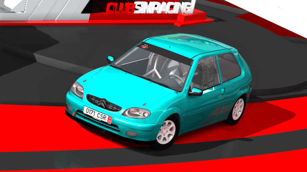 CSR MONTAÑA C13 | Citroen Saxo VTS, skin CNSAC_171
