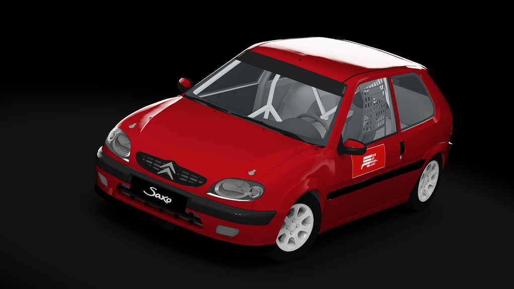 CSR MONTAÑA C13 | Citroen Saxo VTS, skin CSR