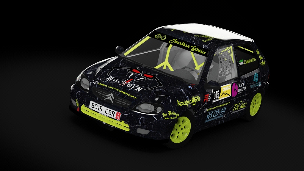 CSR MONTAÑA C13 | Citroen Saxo VTS, skin LCNSAC25_015