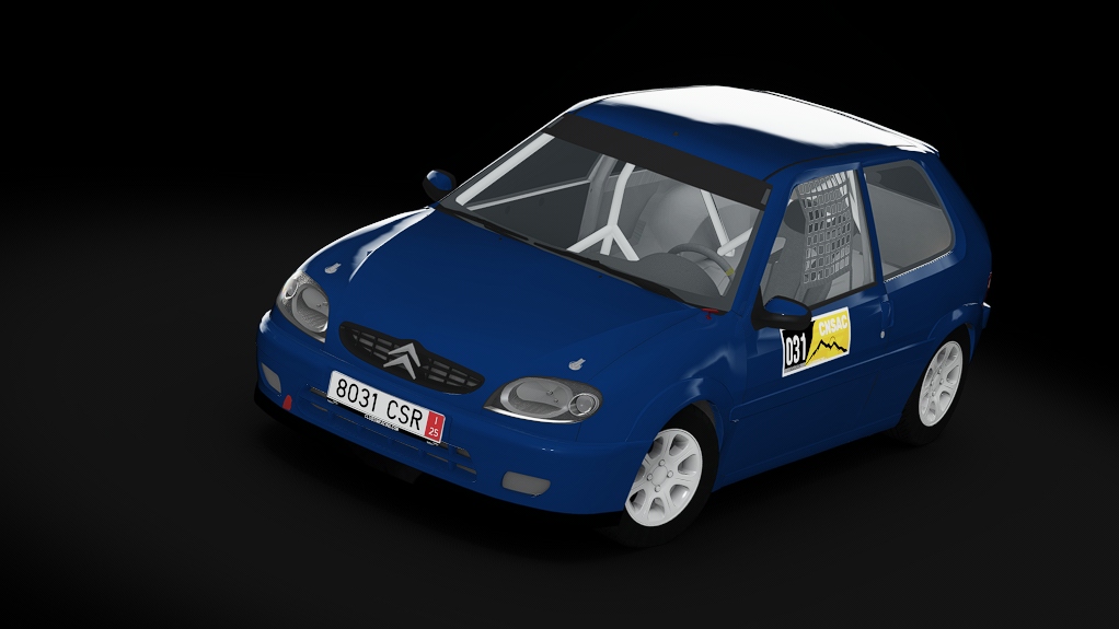 CSR MONTAÑA C13 | Citroen Saxo VTS, skin LCNSAC25_031