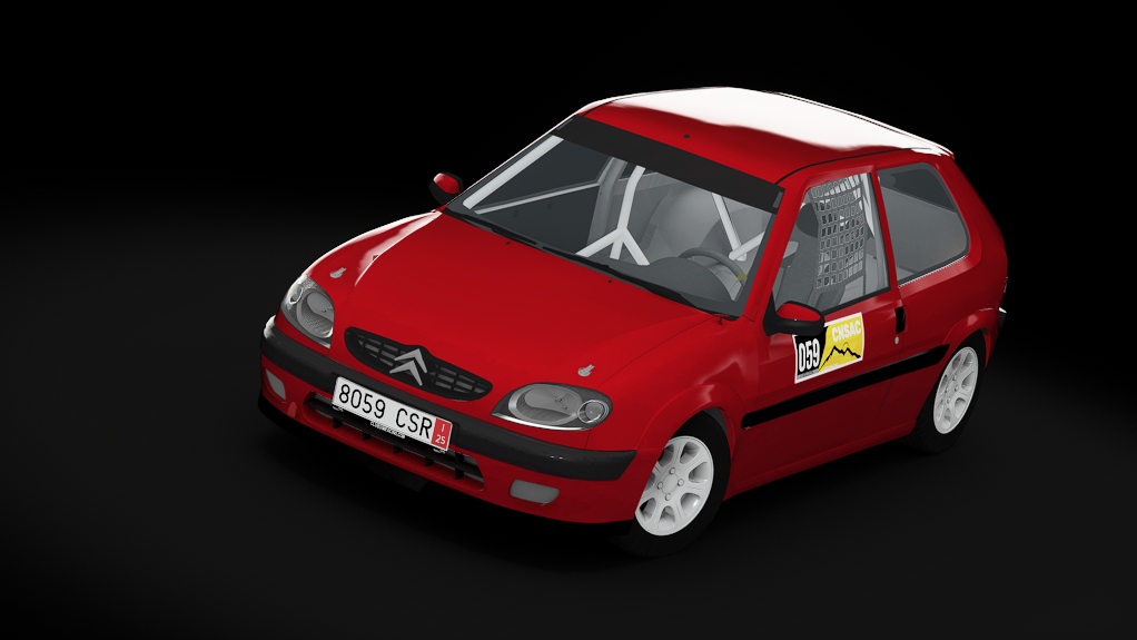 CSR MONTAÑA C13 | Citroen Saxo VTS, skin LCNSAC25_059