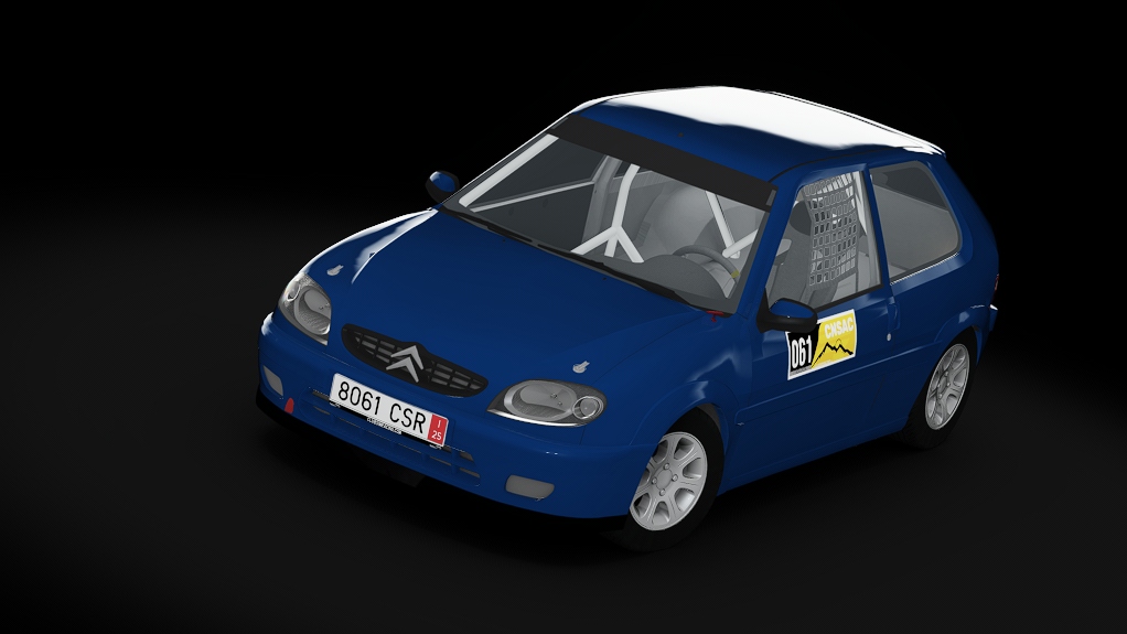 CSR MONTAÑA C13 | Citroen Saxo VTS, skin LCNSAC25_061