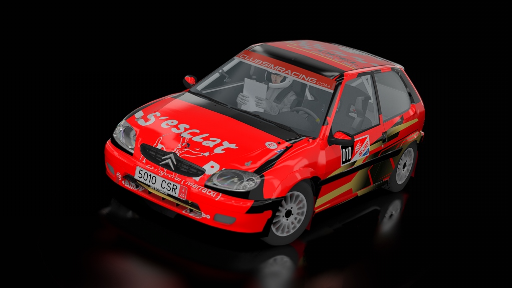 CSR | Citroen Saxo VTS 16v SCER ASFALTO 2024, skin SCERV24_010