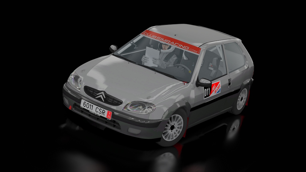 CSR | Citroen Saxo VTS 16v SCER ASFALTO 2024, skin SCERV24_011