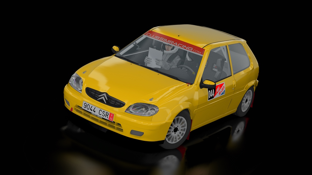 CSR | Citroen Saxo VTS 16v SCER ASFALTO 2024, skin SCERV24_044