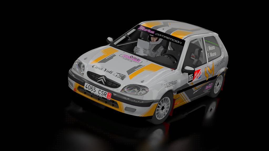 CSR | Citroen Saxo VTS 16v SCER ASFALTO 2024, skin SCERV24_065