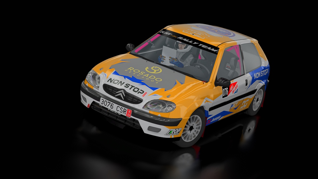 CSR | Citroen Saxo VTS 16v SCER ASFALTO 2024, skin SCERV24_076