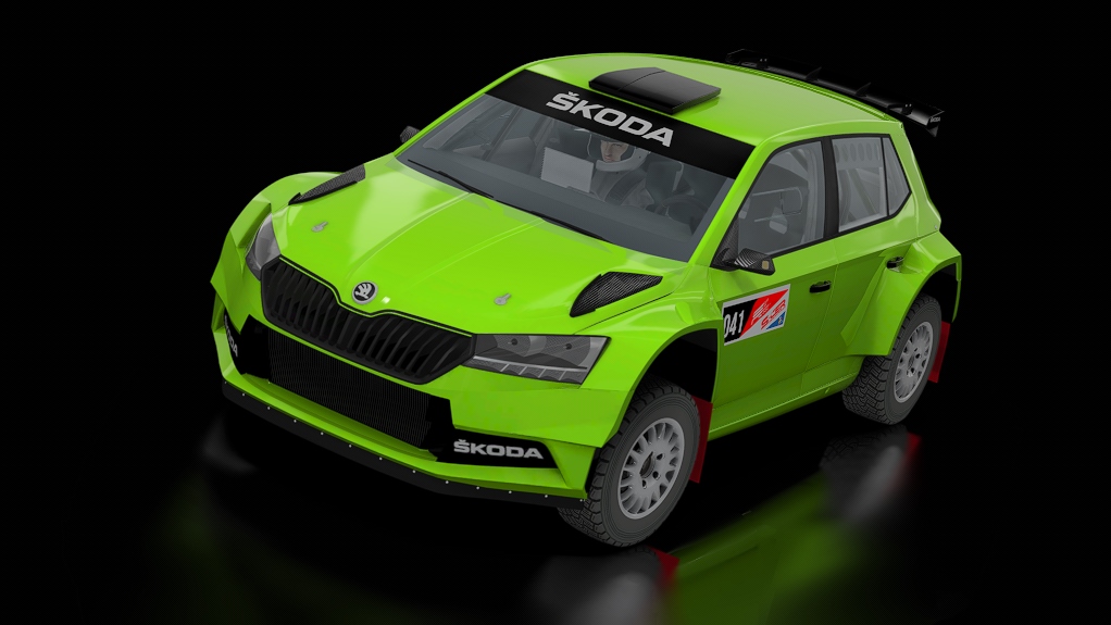 CSR | Skoda Fabia Rally2 SCER TIERRA 2024, skin SCERV24_041