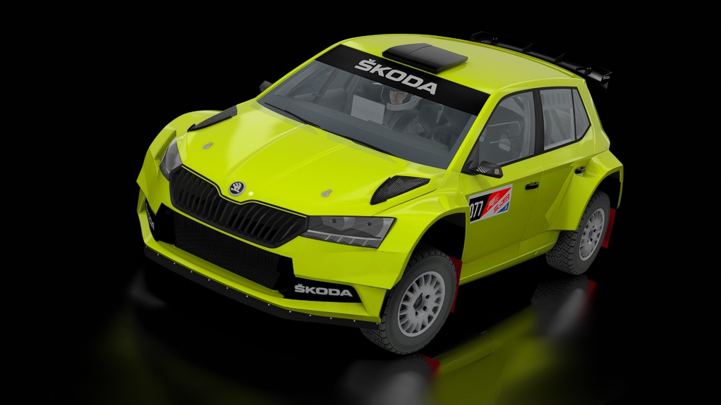 CSR | Skoda Fabia Rally2 SCER TIERRA 2024, skin SCERV24_077