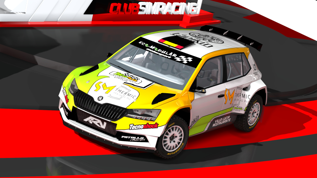 CSR | Skoda Fabia Rally2 SCER TIERRA 2024, skin SCERV_008