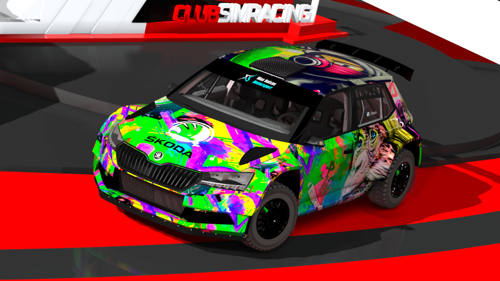 CSR | Skoda Fabia Rally2 SCER TIERRA 2024, skin SCERV_078