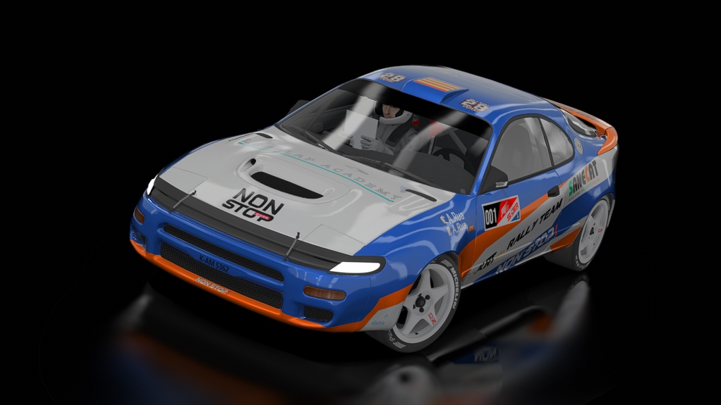 CSR | Toyota Celica ST185 Gr.A SCER ASFALTO 2024, skin SCERV24_001