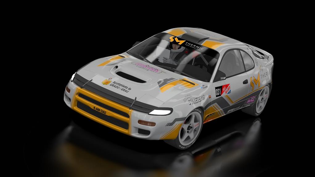 CSR | Toyota Celica ST185 Gr.A SCER ASFALTO 2024, skin SCERV24_031