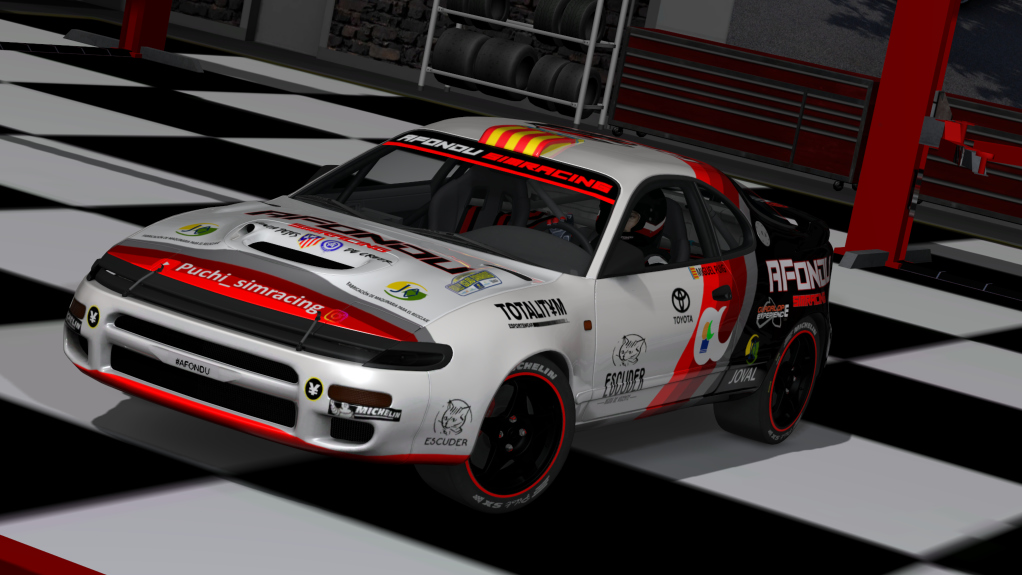 CSR | Toyota Celica ST185 Gr.A SCER ASFALTO 2024, skin SCERV24_038 -Canarias