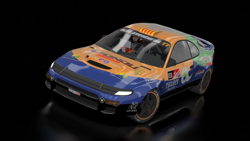 CSR | Toyota Celica ST185 Gr.A SCER ASFALTO 2024, skin SCERV24_038