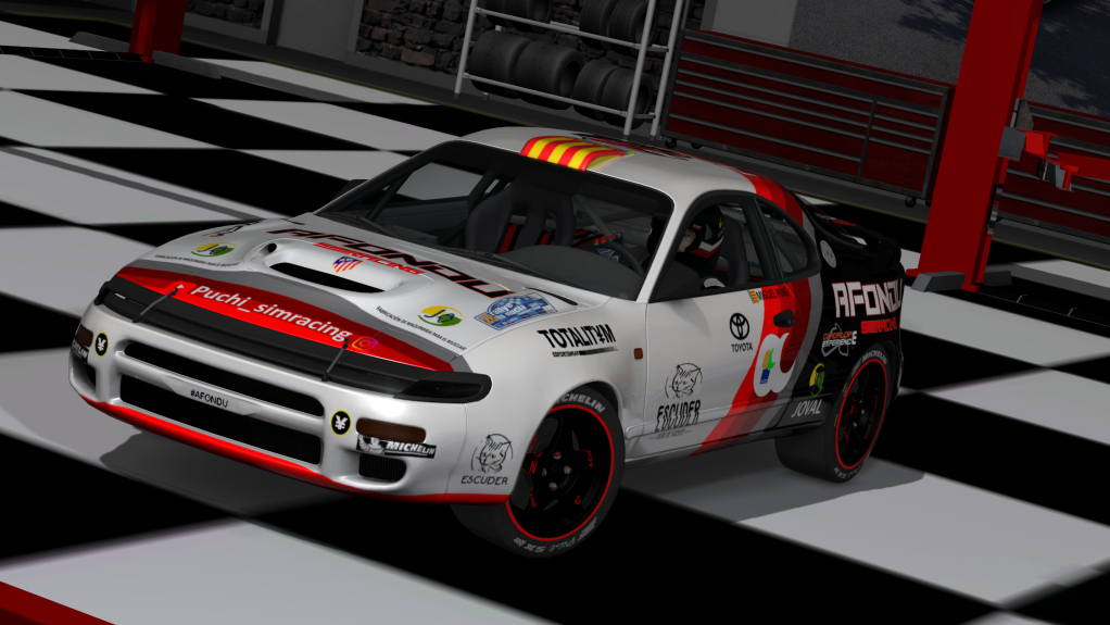 CSR | Toyota Celica ST185 Gr.A SCER ASFALTO 2024, skin SCERV24_038_LaNucia