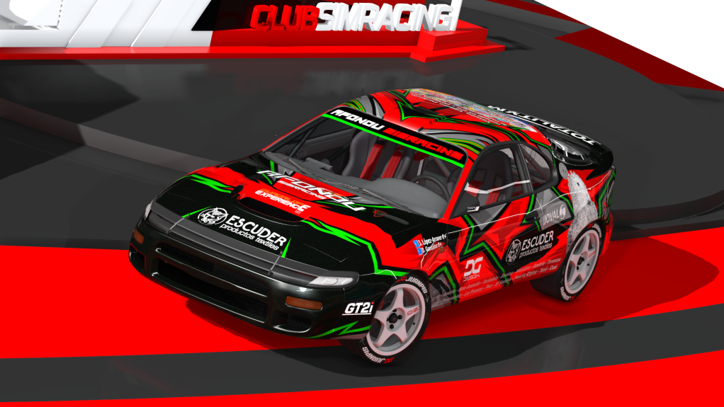 CSR | Toyota Celica ST185 Gr.A SCER ASFALTO 2024, skin SCERV_046