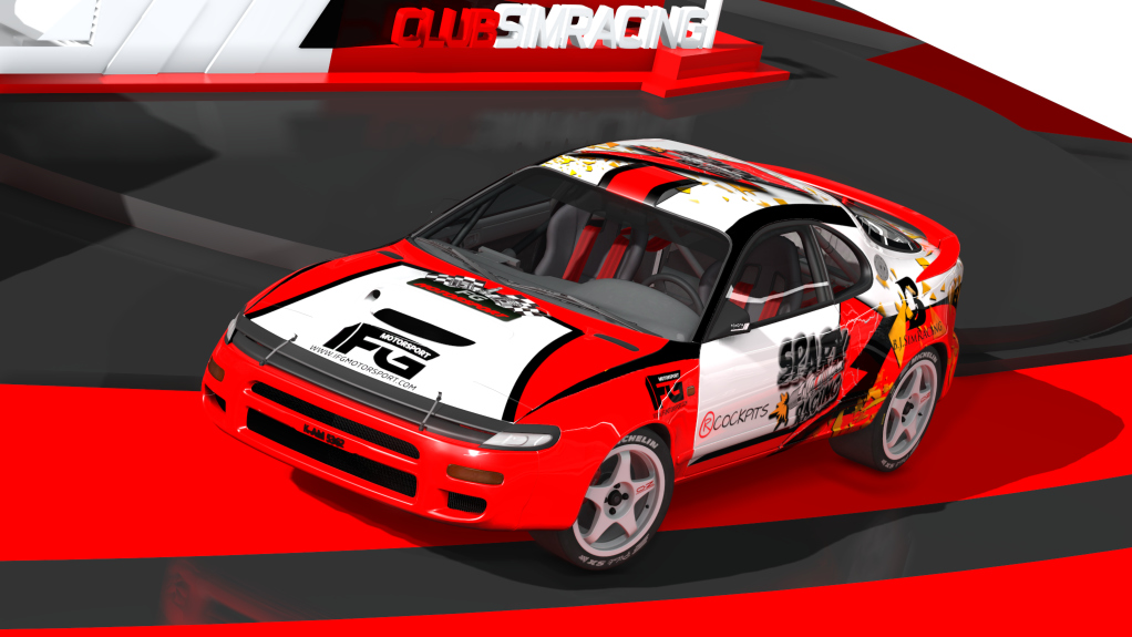 CSR | Toyota Celica ST185 Gr.A SCER ASFALTO 2024, skin SCERV_063