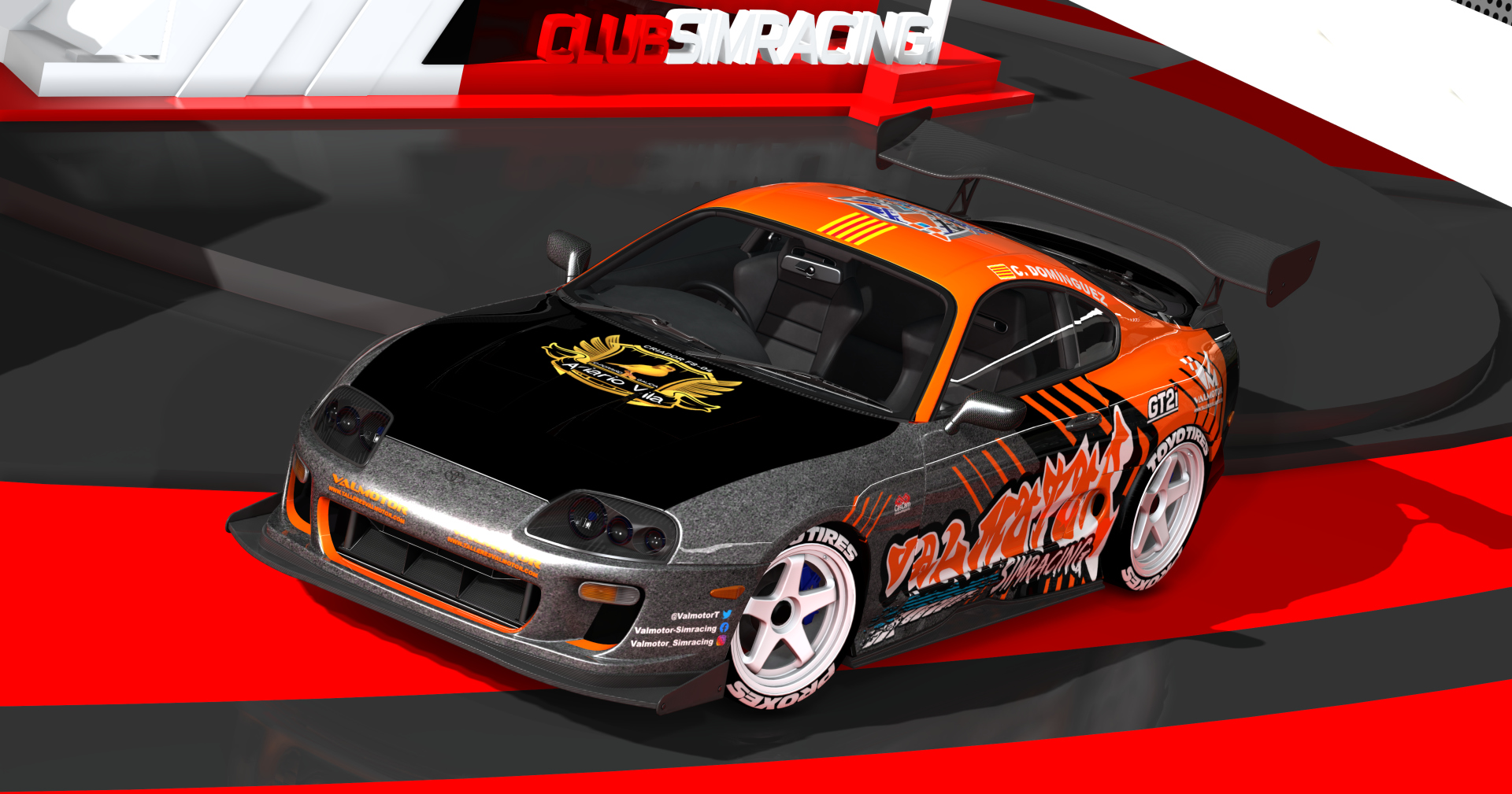 CSR | Toyota Supra MKIV Drift 2023, skin DSV_011