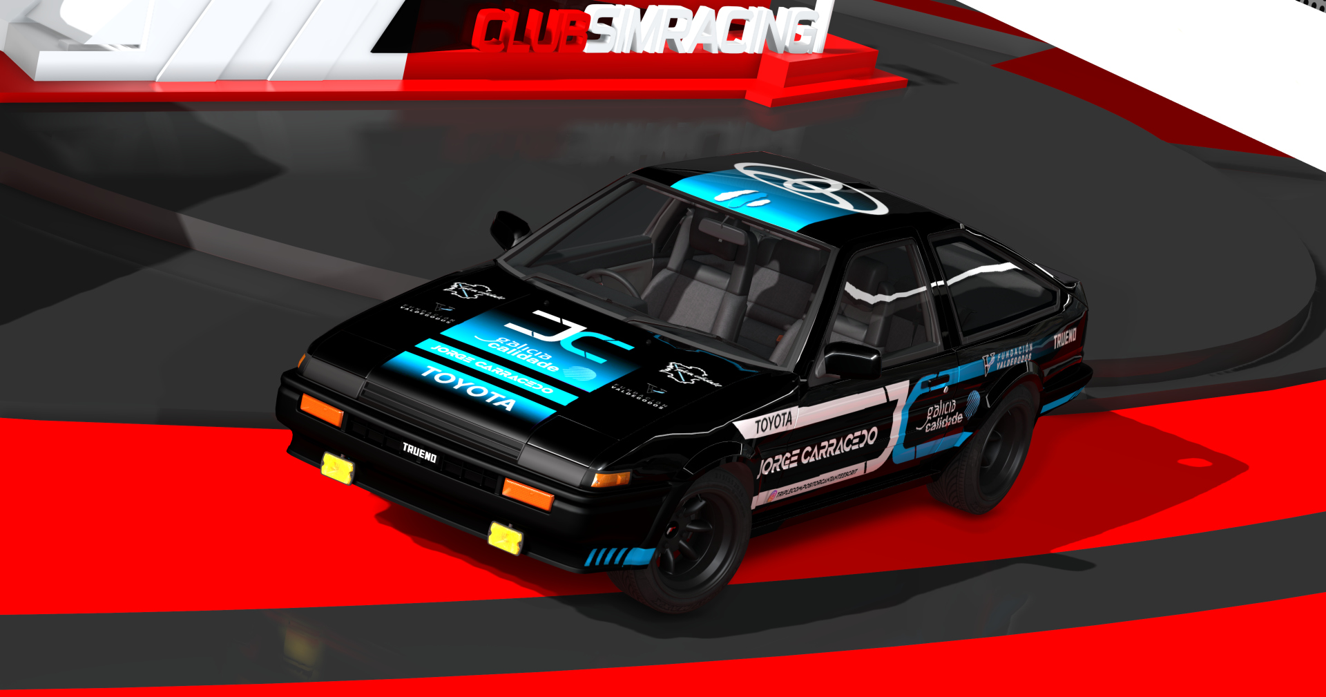 CSR | Toyota AE86 SCER ASFALTO 2024, skin SCERV_057