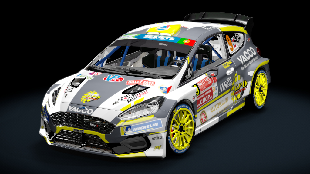 Ford Fiesta MK8 Rally2 Evo 2023, skin erik cais