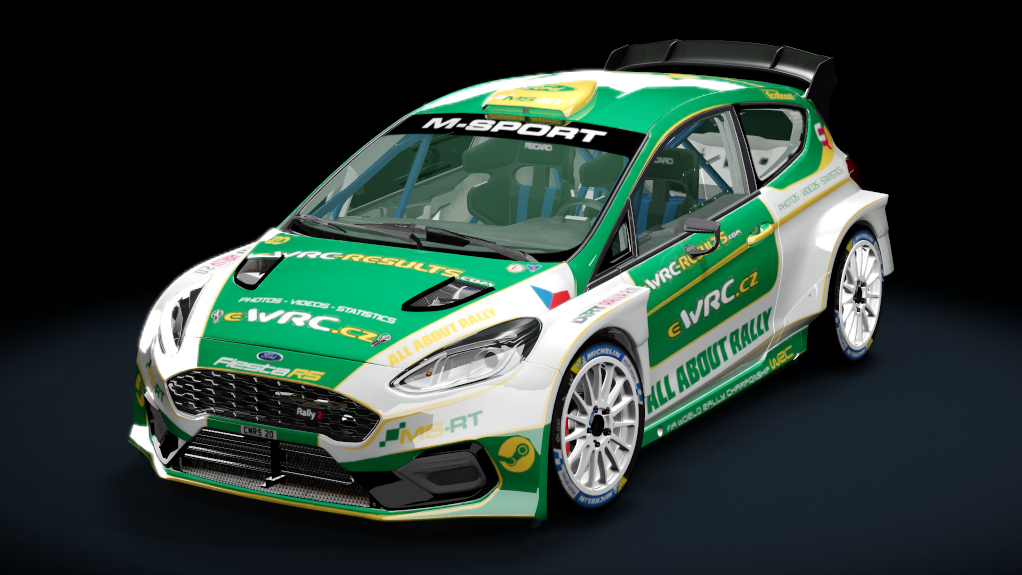 Ford Fiesta MK8 Rally2 Evo 2023, skin ewrc