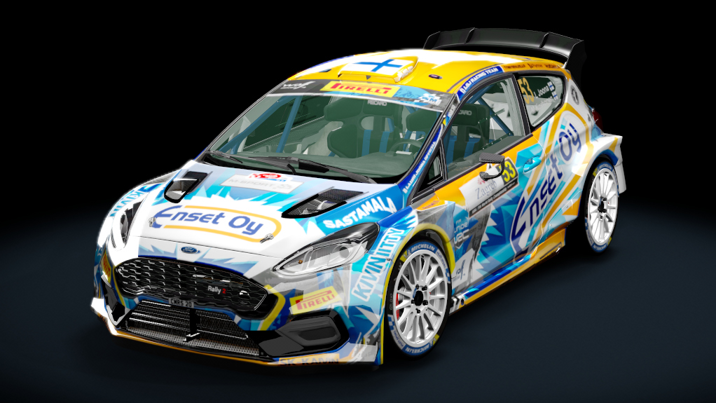 Ford Fiesta MK8 Rally2 Evo 2023, skin l joona