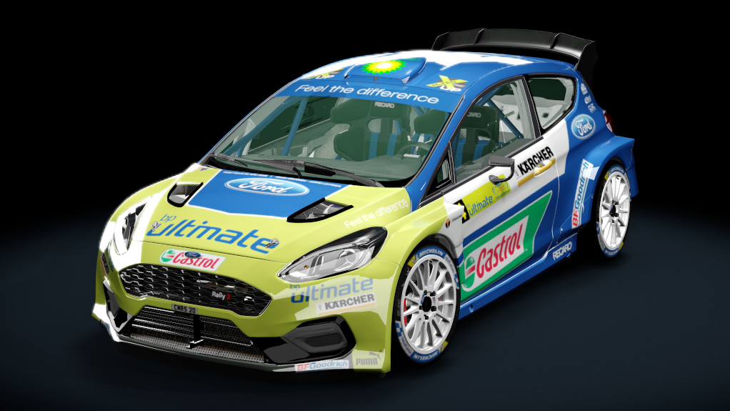 Ford Fiesta MK8 Rally2 Evo 2023, skin llxfir5mk2