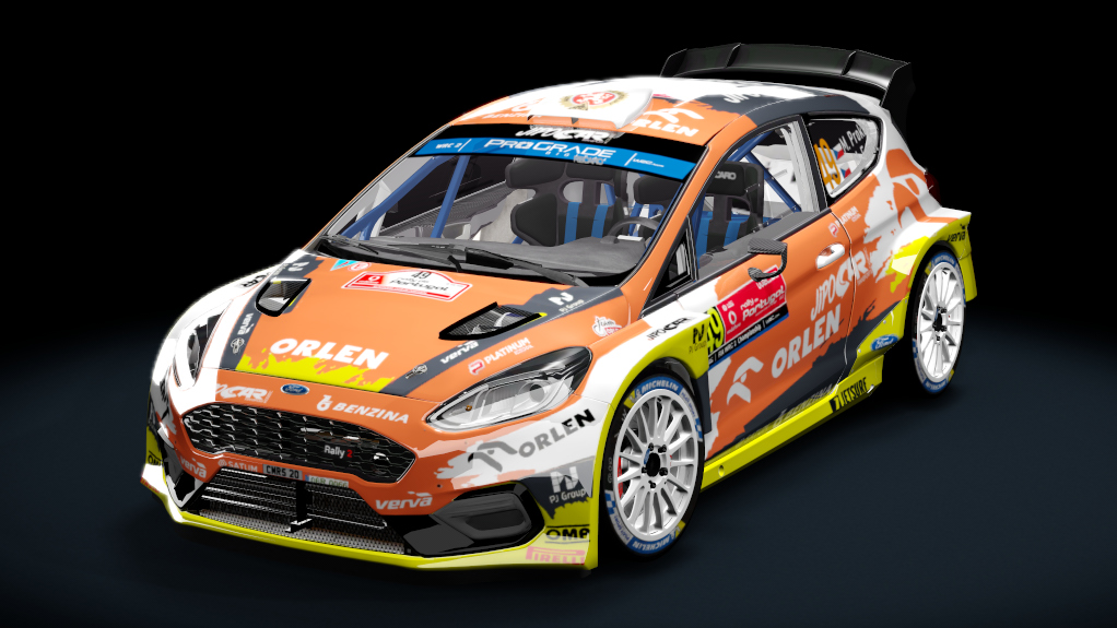 Ford Fiesta MK8 Rally2 Evo 2023, skin prokop22