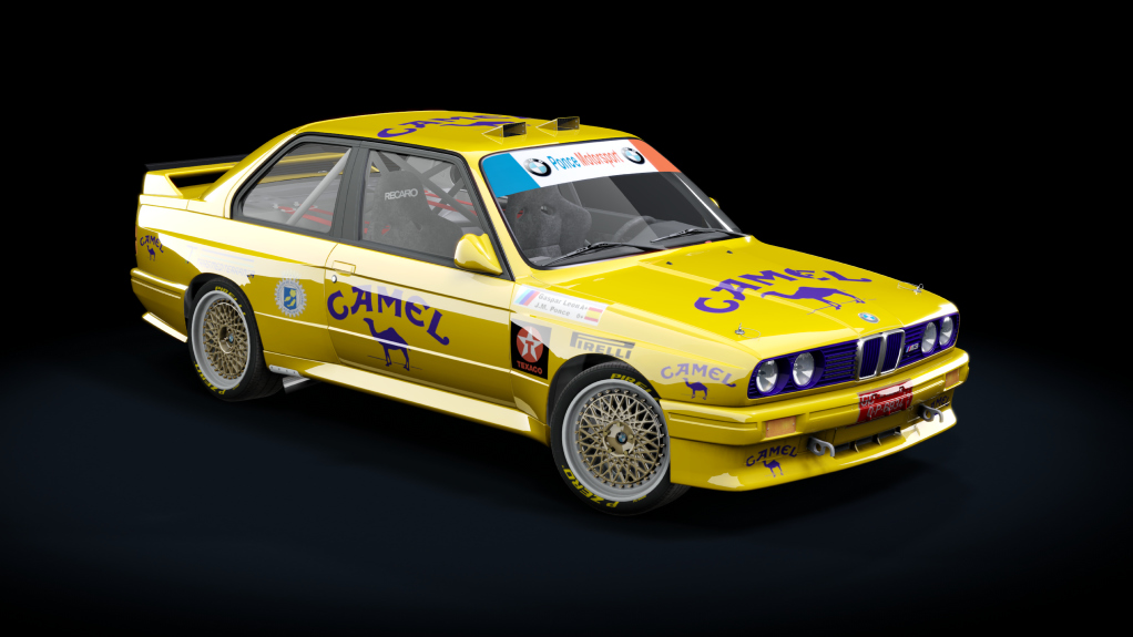 JLR BMW M3 E30 Gr.A JM Ponce, skin 1989 camel