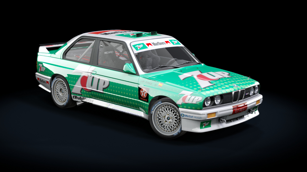 JLR BMW M3 E30 Gr.A JM Ponce, skin 1994 7up