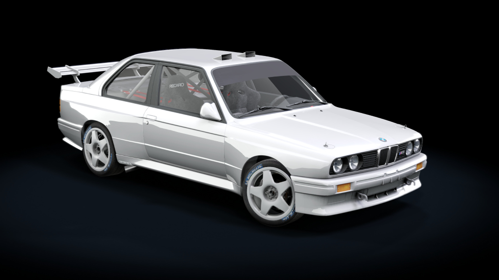 JLR BMW M3 E30 Gr.A JM Ponce, skin template 2048 2k