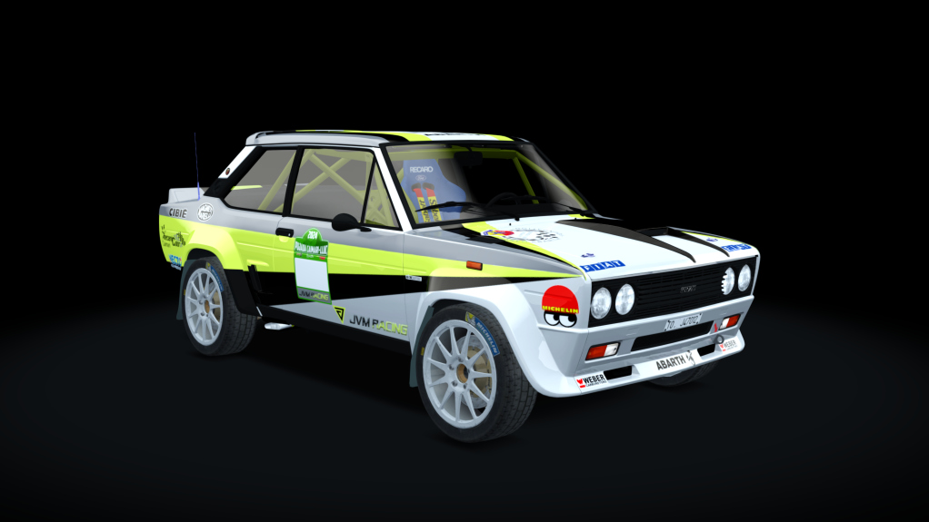 JVM Fiat 131 Abarth, skin JVM SPORT