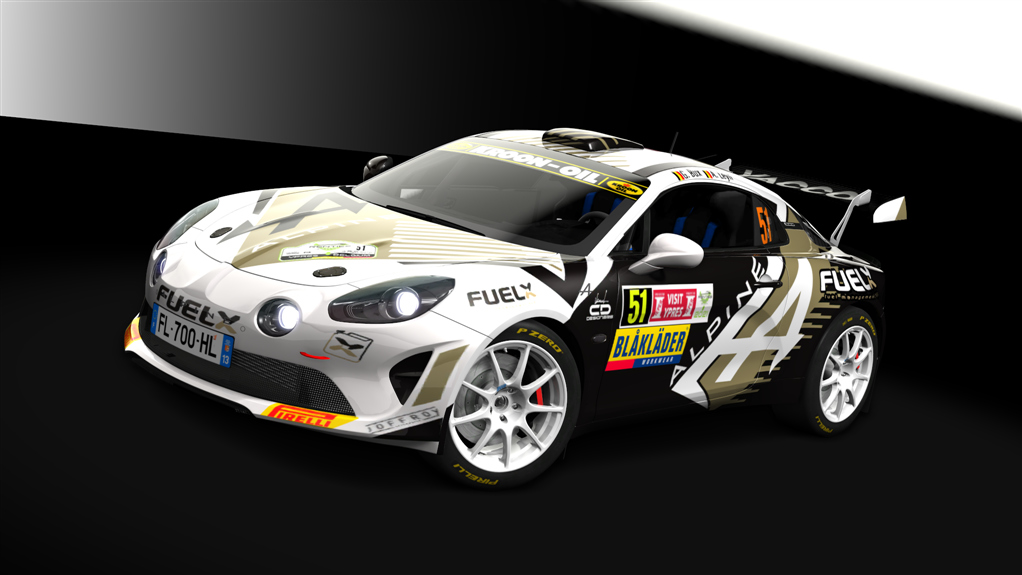 LF Alpine A110 R-GT Rally, skin GinoBux