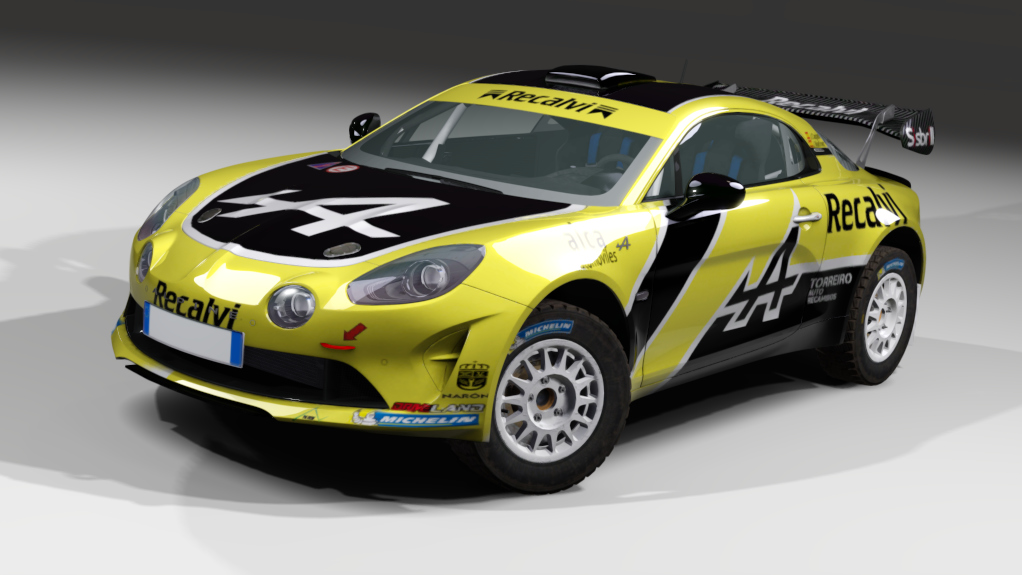 LF R-GT Alpine A110 R-GT Rally Gravel, skin Cagiao 2023