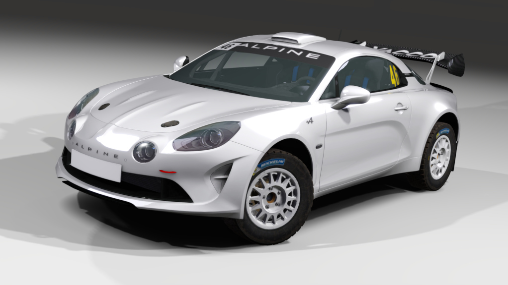 LF R-GT Alpine A110 R-GT Rally Gravel, skin default