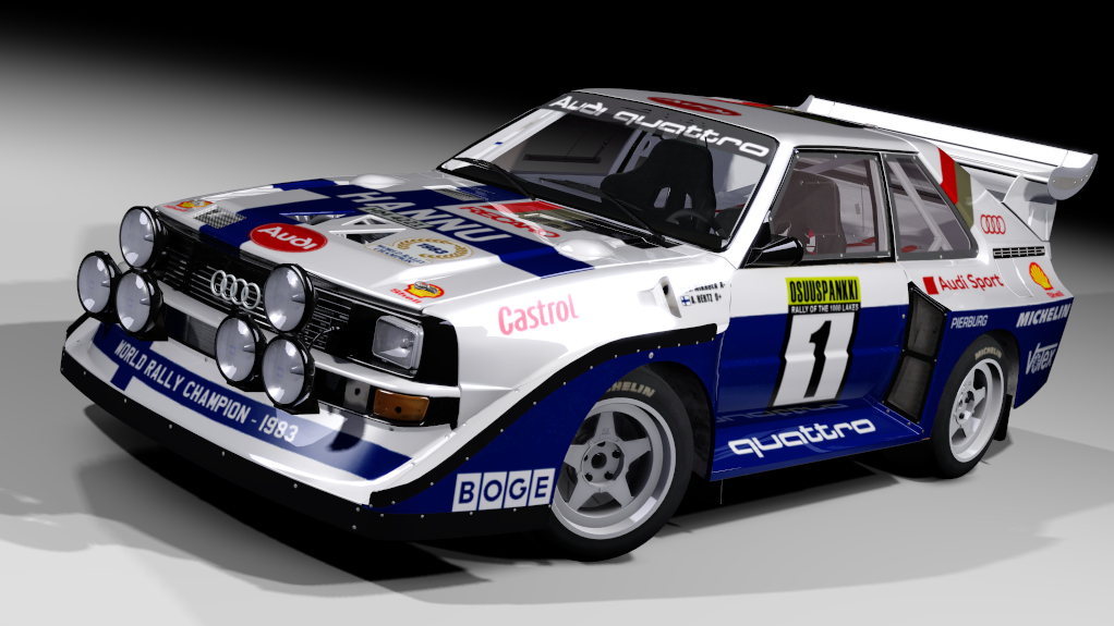 LF Gr.B Audi Sport Quattro S1 Evo2, skin Hannu Mikkola