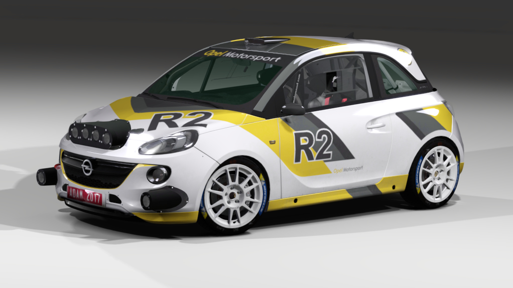 LF R2 Opel Adam R2, skin Opel Motosport