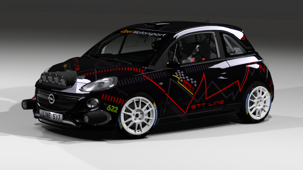 LF R2 Opel Adam R2, skin STT Line