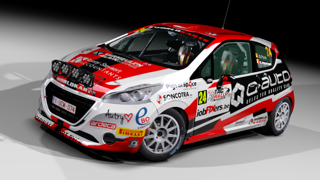 LF Peugeot 208 R2, skin G. Pyck