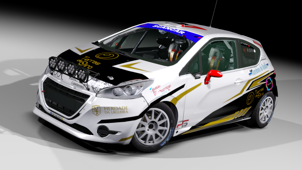 LF Peugeot 208 R2, skin Pedro Silva 2019