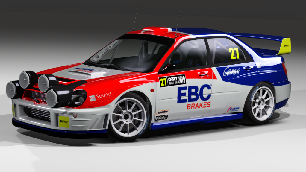 LF WRC 2.0 Subaru Impreza S7 WRC 2001, skin EBC Brakes